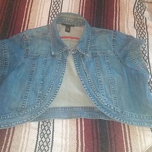 Venezia cut away crop vest